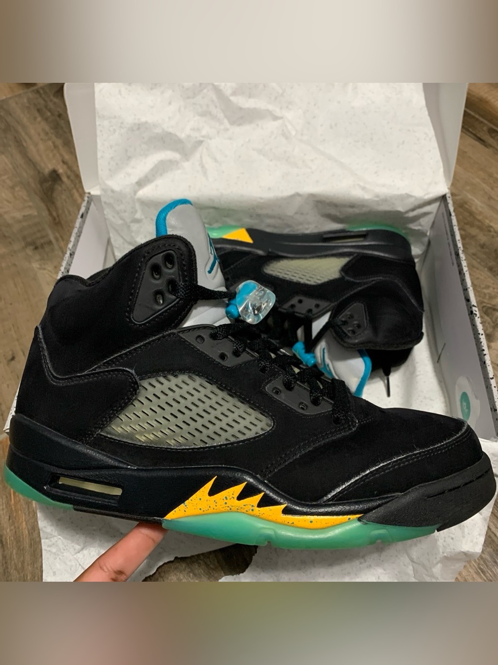Jordan 5 “aqua” 2023